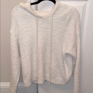 COPY - Forever 21 white Fleece hoodie